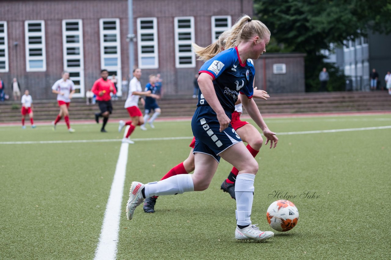 Bild 306 - wBJ Walddoerfer - VfL Pinneberg : Ergebnis: 3:3